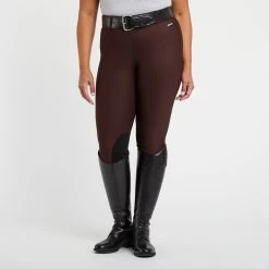 Kerrits Microcord Knee Patch Tight - Clearance! -Equestrian Equipment Store 12538 espresso 1