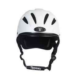 Tipperary Sportage Helmet 26 Tipperary Sportage Helmet -Equestrian Equipment Store 14850 white front