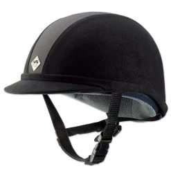 Charles Owen JR8 Plus Helmet -Equestrian Equipment Store 15418 c blkcharcoal