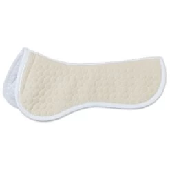 Mattes Correction Quilted Half Pad With Pockets For Shims- All Purpose -Equestrian Equipment Store 17332 ap white bottom