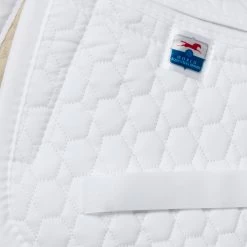 Mattes Correction Quilted Half Pad With Pockets For Shims- All Purpose -Equestrian Equipment Store 17332 ap white detail
