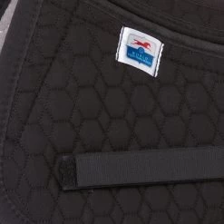Mattes Correction Quilted Half Pad With Pockets For Shims- All Purpose -Equestrian Equipment Store 17332 black detail