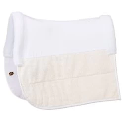 EcoGold Frictionless™ Dressage Pad -Equestrian Equipment Store 17386 white bottom