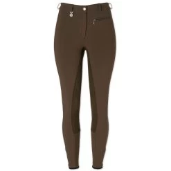 Pikeur Lugana Full Seat Breeches -Equestrian Equipment Store 17557 chocolate front