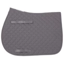 SmartPak Classic Medium Diamond AP Saddle Pad -Equestrian Equipment Store 19496 charcoal