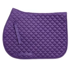 SmartPak Classic Medium Diamond AP Saddle Pad -Equestrian Equipment Store 19496 purple 1