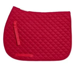 SmartPak Classic Medium Diamond AP Saddle Pad -Equestrian Equipment Store 19496 red 1