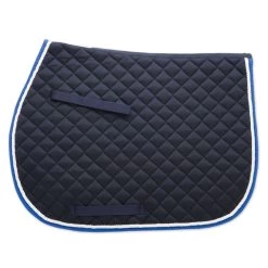 SmartPak Deluxe Medium Diamond AP Saddle Pad -Equestrian Equipment Store 19502 navy royal