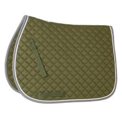 SmartPak Deluxe Medium Diamond AP Saddle Pad -Equestrian Equipment Store 19502 oakmosswarmgrey 5914