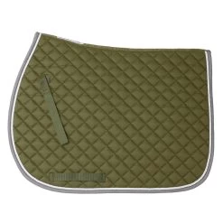 SmartPak Deluxe Medium Diamond AP Saddle Pad -Equestrian Equipment Store 19502 oakmosswarmgrey 5915