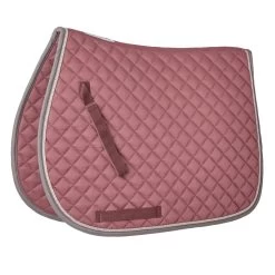 SmartPak Deluxe Medium Diamond AP Saddle Pad -Equestrian Equipment Store 19502 rosewoodwarmgrey5879