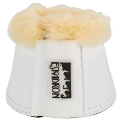 Eskadron Fleece Bell Boots 6 Eskadron Fleece Bell Boots -Equestrian Equipment Store 20412 white