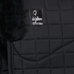 Professional's Choice Steffen Peters SMx Luxury Shearling Pad 6 Professional's Choice Steffen Peters SMx Luxury Shearling Pad -Equestrian Equipment Store 20598 black detail