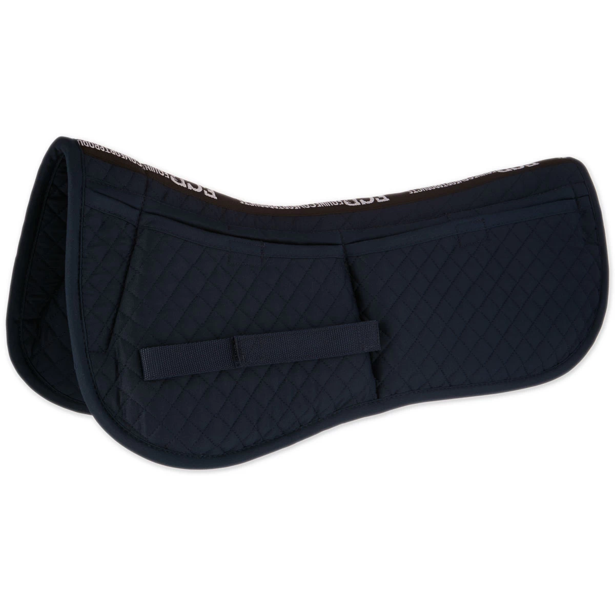 Equine Comfort Cotton Correction 4 Pocket Half Pad With Memory Foam Inserts 4 Equine Comfort Cotton Correction 4 Pocket Half Pad With Memory Foam Inserts - Image 4