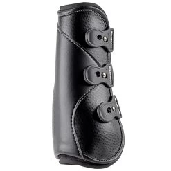 EquiFit D-Teq Open Front Boots -Equestrian Equipment Store 21386 blackostrich inside silo