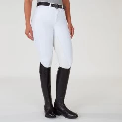 FITS PerforMAX Full Seat Breeches- Front Zip -Equestrian Equipment Store 21552 white bom 0043