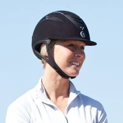 One K Defender Bling Helmet -Equestrian Equipment Store 22104 black riding h