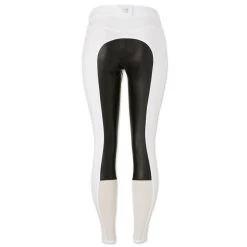 FITS Free Flex Full Seat Breeches - Front Zip -Equestrian Equipment Store 22274 white back