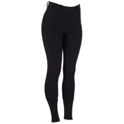 Kerrits Sit Tight Windpro Knee Patch Breech 13 Kerrits Sit Tight Windpro Knee Patch Breech -Equestrian Equipment Store 23285 black frontright