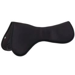 Acavallo Close Contact Memory Foam & Gel Half Pad -Equestrian Equipment Store 23507 black inside