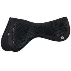 Acavallo Close Contact Memory Foam & Gel Half Pad -Equestrian Equipment Store 23507 black outside