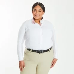 Piper Long Sleeve Show Shirt By SmartPak - Clearance! -Equestrian Equipment Store 23986 watermelons 25557