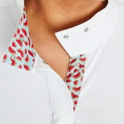 Piper Long Sleeve Show Shirt By SmartPak - Clearance! -Equestrian Equipment Store 23986 watermelons 25615