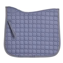 SmartPak Deluxe Octagon & Diamond Dressage Saddle Pad 17 SmartPak Deluxe Octagon & Diamond Dressage Saddle Pad -Equestrian Equipment Store 24136 waterlilygoldsilver 15885