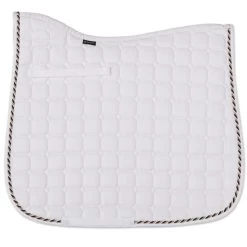 SmartPak Deluxe Octagon & Diamond Dressage Saddle Pad 15 SmartPak Deluxe Octagon & Diamond Dressage Saddle Pad -Equestrian Equipment Store 24136 whitenavytaupe copy