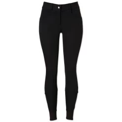 Hadley Mid-Rise Breeches By SmartPak - Full Seat -Equestrian Equipment Store 24690 black front