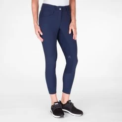 Hadley Mid-Rise Breeches By SmartPak - Full Seat -Equestrian Equipment Store 24690 navy bom 0331