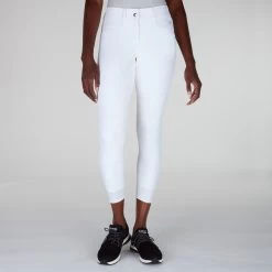 Hadley Mid-Rise Breeches By SmartPak - Full Seat -Equestrian Equipment Store 24690 white bom 0321