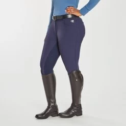 Piper Winter Softshell Breeches By SmartPak - Full Seat -Equestrian Equipment Store 24846 navy 1