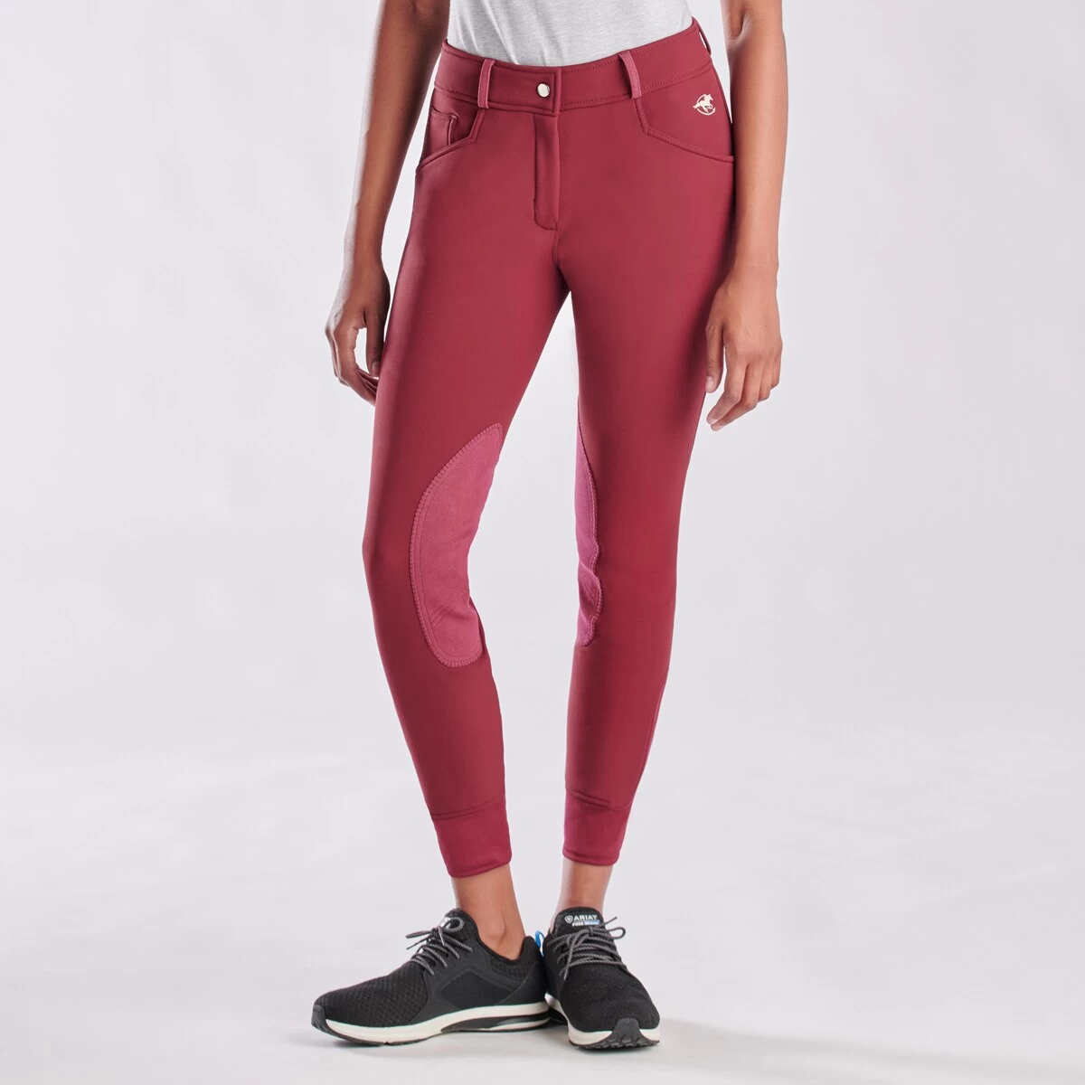 Piper Winter Softshell Breeches By SmartPak - Knee Patch - Clearance! 2 Piper Winter Softshell Breeches By SmartPak - Knee Patch - Clearance! - Image 2