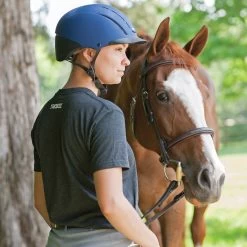 Troxel Spirit Helmet -Equestrian Equipment Store 25047 periwinkle lifestyle