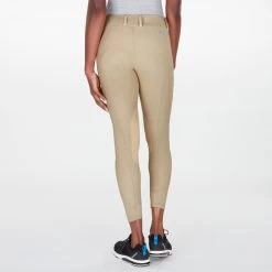 Piper Classic Show Low-Rise Breeches By SmartPak - Knee Patch -Equestrian Equipment Store 25633 tan boma 1590