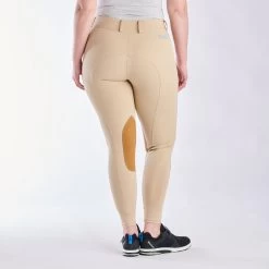 Piper Classic Show Low-Rise Breeches By SmartPak - Knee Patch -Equestrian Equipment Store 25633 tan tan patch 3334