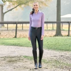 Hadley High-Rise Breeches By SmartPak - Full Seat - Clearance! -Equestrian Equipment Store 25903 lilacwarmgrey 33066 shadow 2213