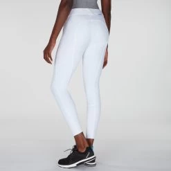 Horze Grand Prix Silicone Grip Full Seat Breech -Equestrian Equipment Store 26193 white bom 0699