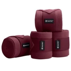 SmartPak Polo Wraps- Pack Of 4 23 SmartPak Polo Wraps- Pack Of 4 -Equestrian Equipment Store 26302 merlot