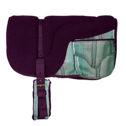 Kensington Fleece Bareback Pad With Pockets -Equestrian Equipment Store 26649 imperialjade 1