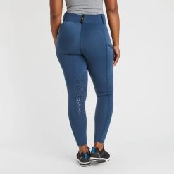 Kerrits Powerstretch Pocket Tight II Winter Knee Patch - Clearance! -Equestrian Equipment Store 27316 admiral 11862