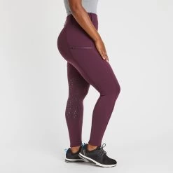 Kerrits Powerstretch Pocket Tight II Winter Knee Patch - Clearance! -Equestrian Equipment Store 27316 raisin 11829