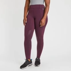 Kerrits Powerstretch Pocket Tight II Winter Knee Patch - Clearance! -Equestrian Equipment Store 27316 raisin 11835