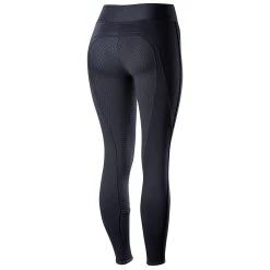 Horze Active Grip Winter Full Seat Tight -Equestrian Equipment Store 27555 navy back