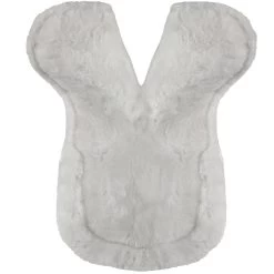 Total Saddle Fit Six Point Wither Freedom Sheepskin Half Pad -Equestrian Equipment Store 28184 white bottom