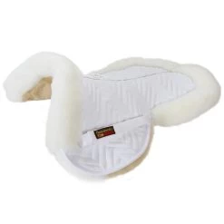 Fleeceworks Classic Sheepskin Half Pad With Rolled Edge