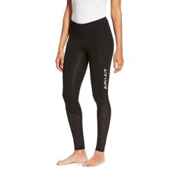 Ariat Eos Full Seat Tight -Equestrian Equipment Store 28616 black front onmodel