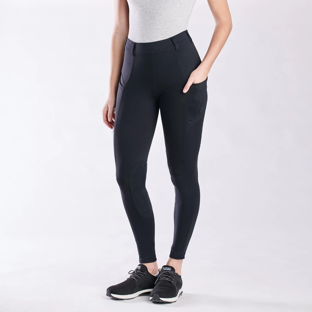 Irideon Bending Line Knee Patch Tights 2 Irideon Bending Line Knee Patch Tights - Image 2