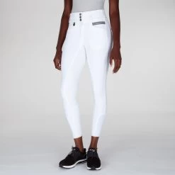 Pikeur Candela Grip Full Seat -Equestrian Equipment Store 29394 white 2